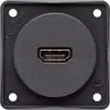 HDMI aljzat - antracit, önkiszolgáló csomag