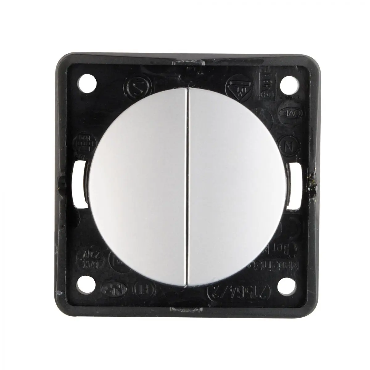 Comutator serial - crom mat, pachet autoservire