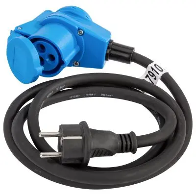 Adaptér CEE pre karavany - 150 cm, balený SB