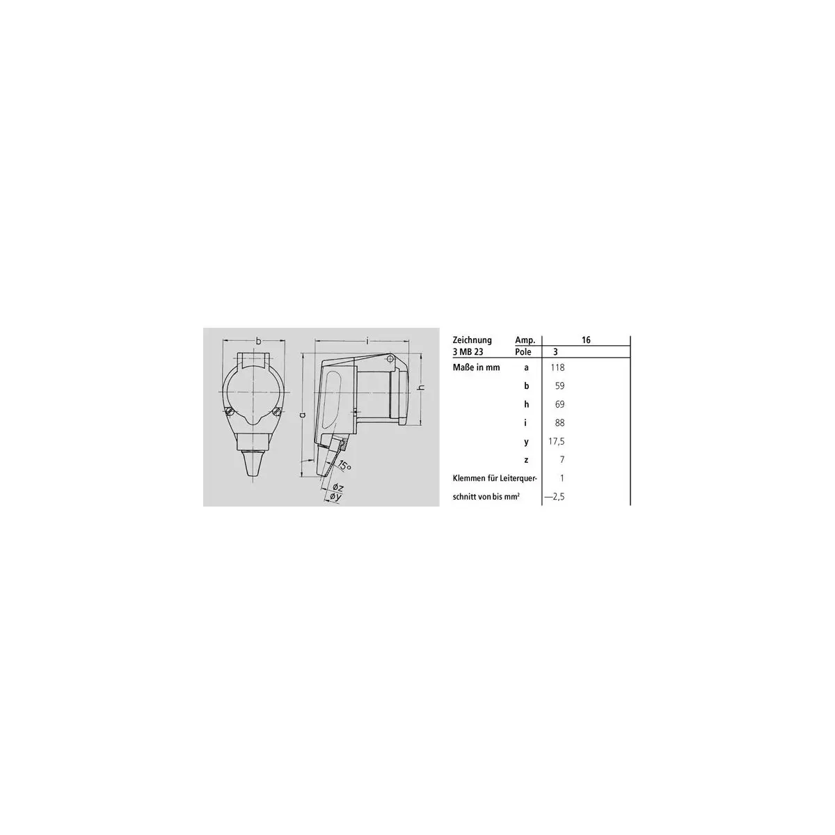 Cuplaj cot CEE - pachet autoservire
