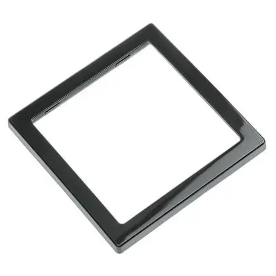 Cadru de acoperire - 1x negru, în ambalaj self-service