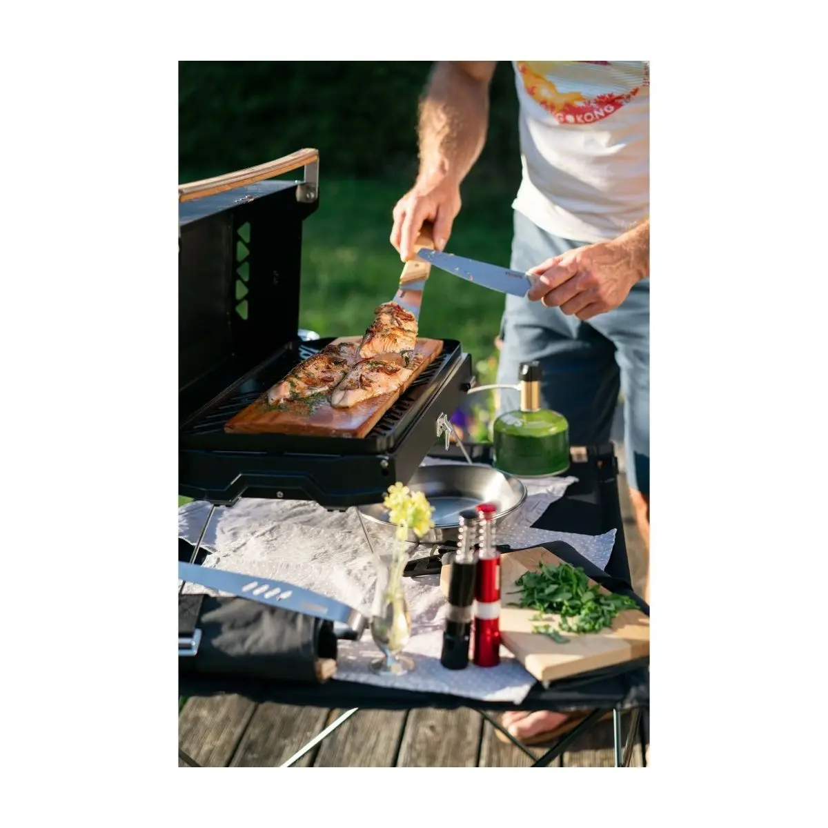 Kuchoma gázgrill - 2500 watt