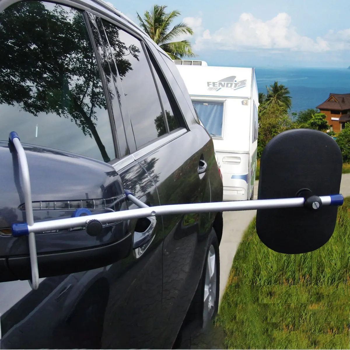 Optické zrkadlo pre karavan VW - Golf 6, Golf 7, Golf 7 Variant
