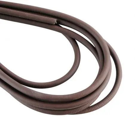 Spannfix-Gardinenspirale - braun 5 m mit 5 Haken und 5 sen, SB