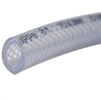 Furtun PVC pentru apa calda - transparent, 5 metri