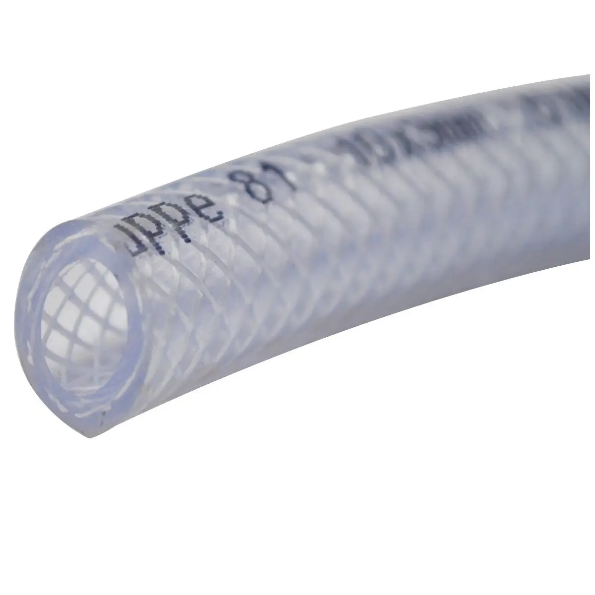 PVC Heiwasserschlauch - transparent, 5 Meter