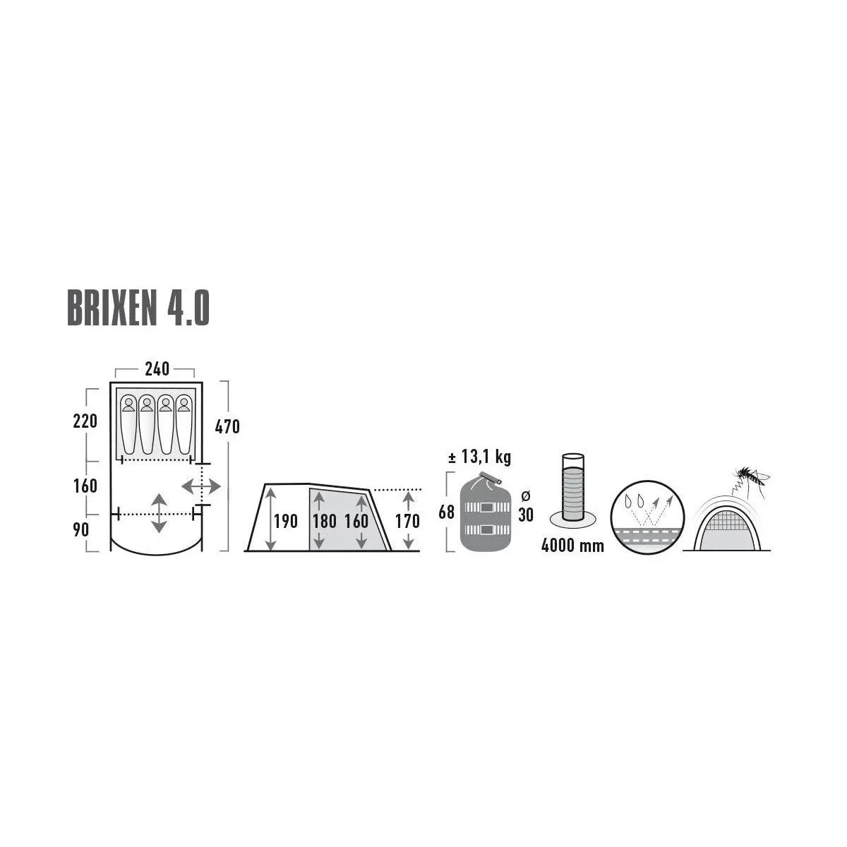 Alagút sátor Brixen - 4.0