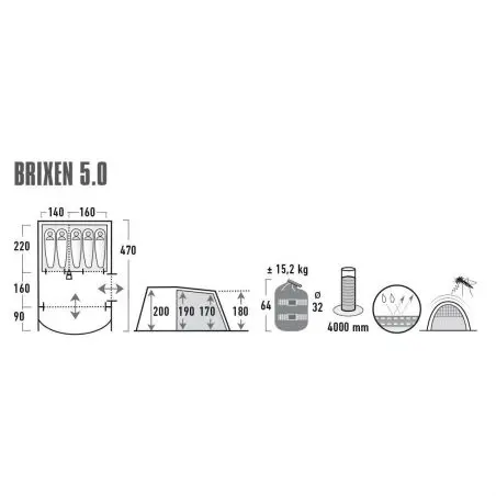 Alagút sátor Brixen - 5.0