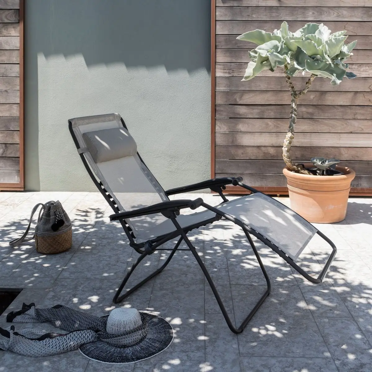 RSXA Clip recliner - sivá