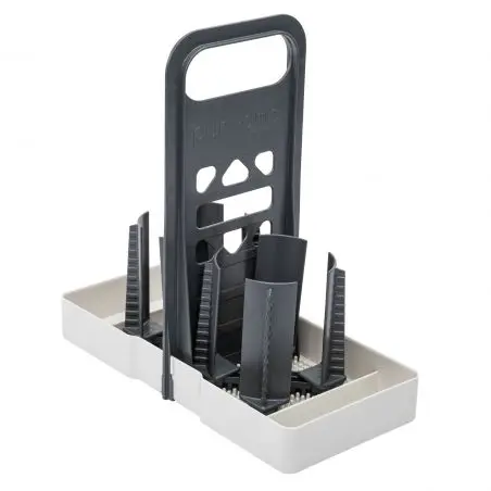 Držiak na fľaše Multi Tray OELE - svetlosivý, tmavosivý