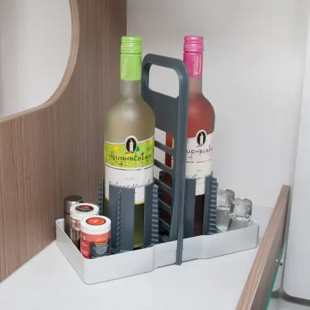 Palacktartó Multi Tray OELE - világosszürke, sötétszürke