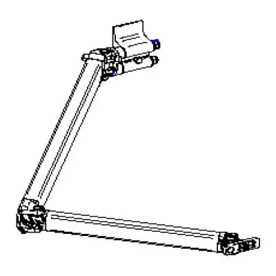 Brat articulat 2 m dreapta TO 4900 2,6 m