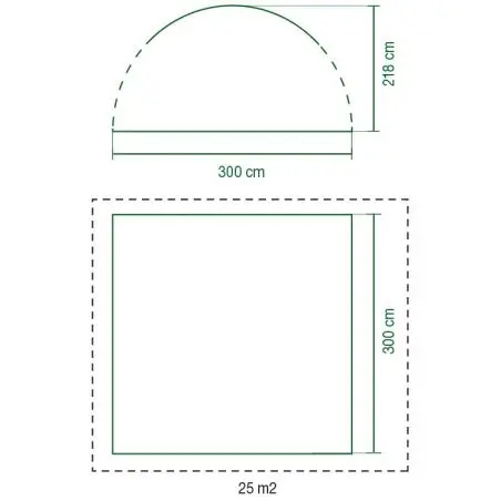 Pavilion Event Shelter Pro - 300 x 218 x 300 cm