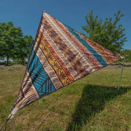 Pripojiteľná markíza TC-Zip-Canvas Single Africa Print