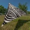 Összekapcsolható napvitorla TC-Zip-Canvas egy zebra nyomattal