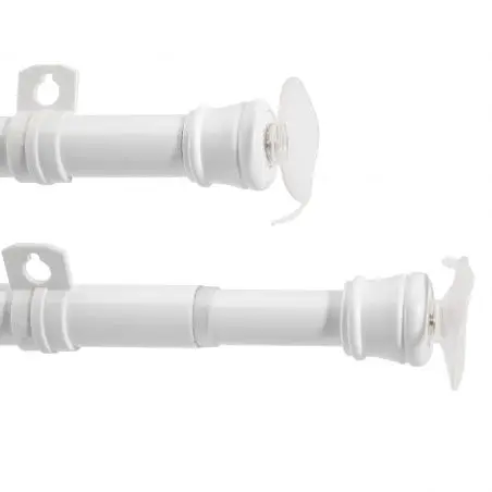 Teleszkópos ruhaszár tapadókorongokkal - 25/22, 80-130 cm