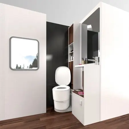 Clesana WC L adapterrel - C1 L adapterrel