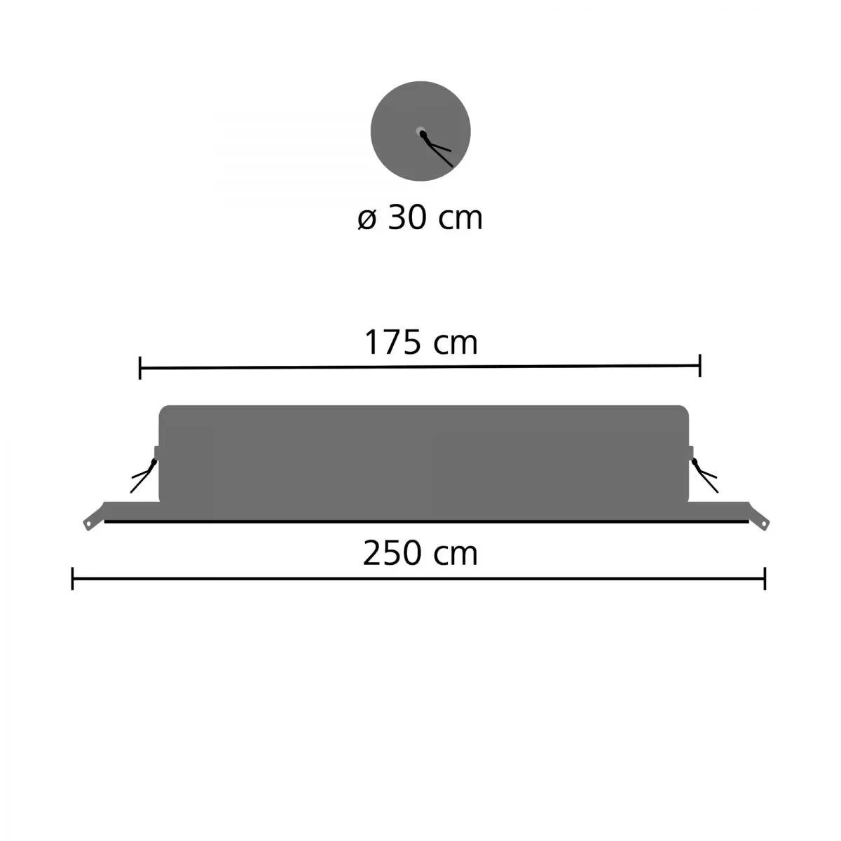 Összekapcsolható párnahenger "Zip-XL Lounger" - Zip-XL Lounger
