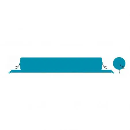 Spojiteľný valec na vankúš "Zip-XL Lounger" - Zip-XL Lounger