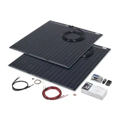 Sistem solar complet MT Flat Light Q - MT 340-2 FLQ, 2 x 170W