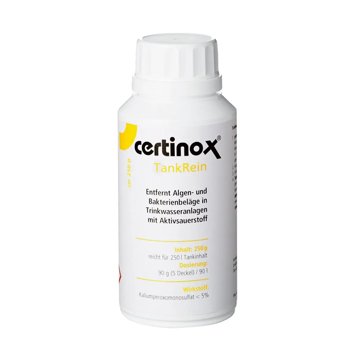 Certinox TankRein - ctr 250 p, 250 g pulbere