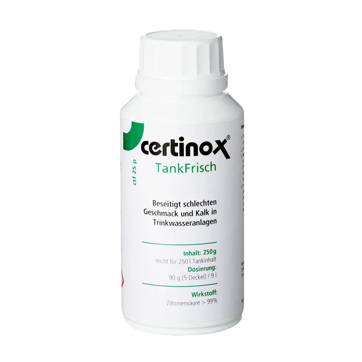 Certinox TankFrisch - ctf 25 p, 250 g por