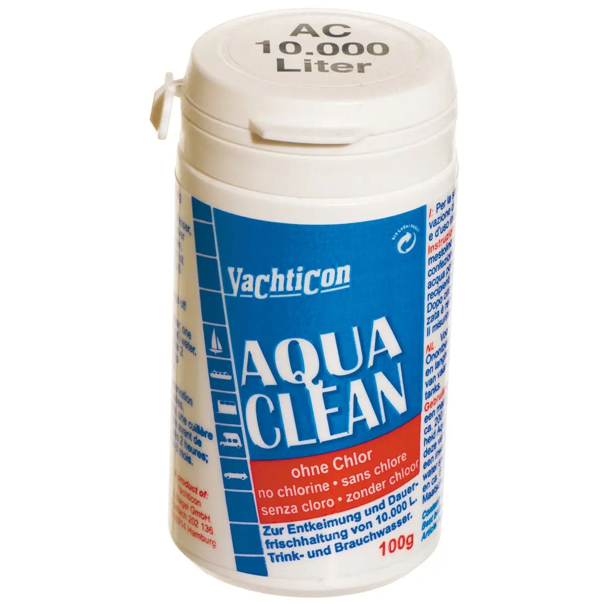 Aqua Clean klórpor nélkül - 100 g