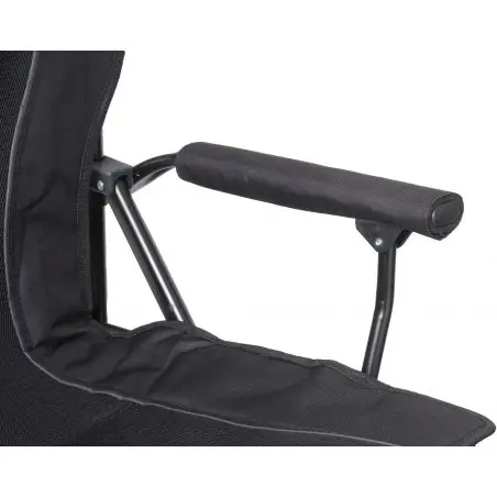 Skladacia stolička Raptor 3D, čierna