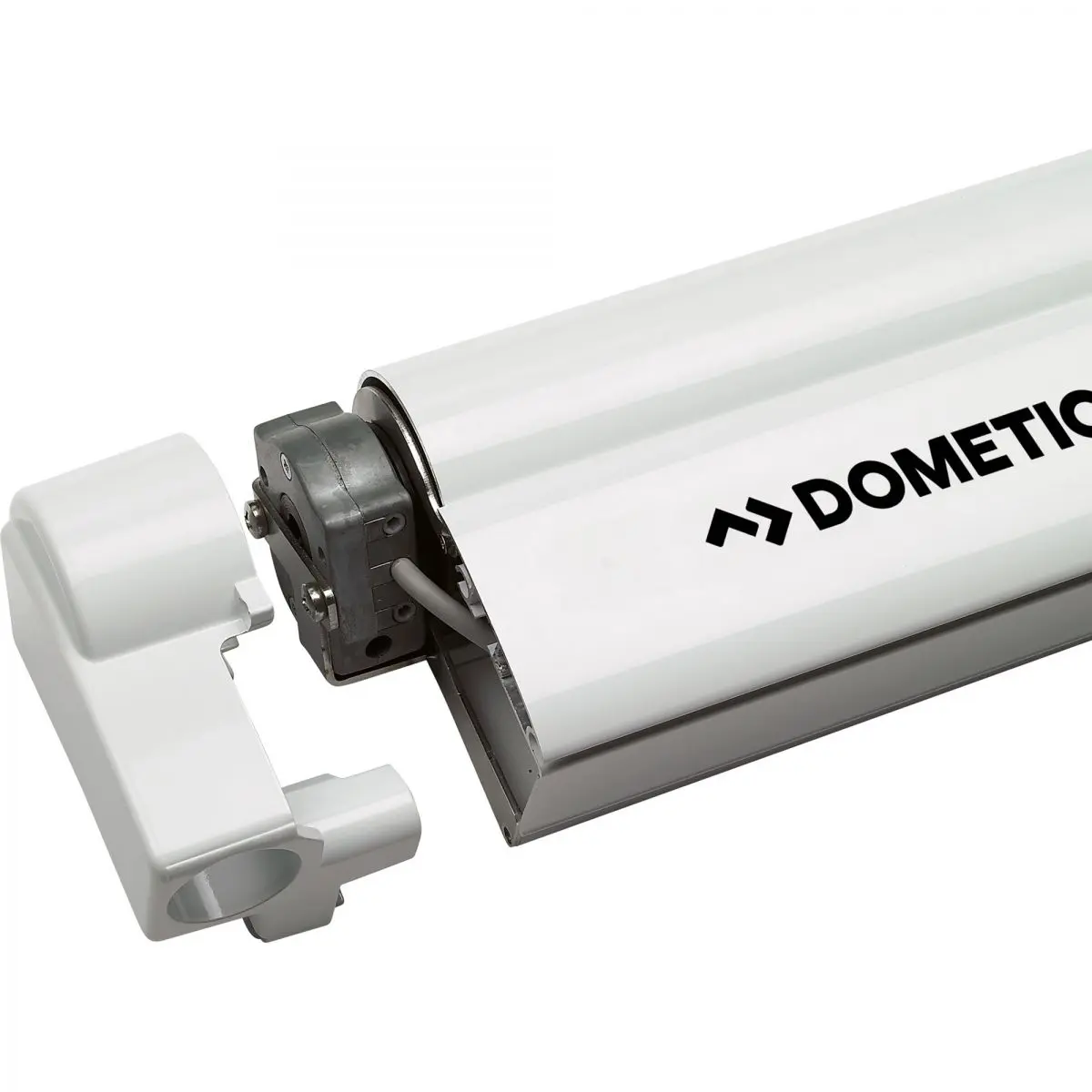 Markíza Dometic PW 1500 s motorom, 5 x 2,75 m, biely kryt, sivá látka