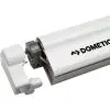 Dometic PW 1500 napellenző motorral, 5,5 x 2,75 m, fehér ház, szürke szövet