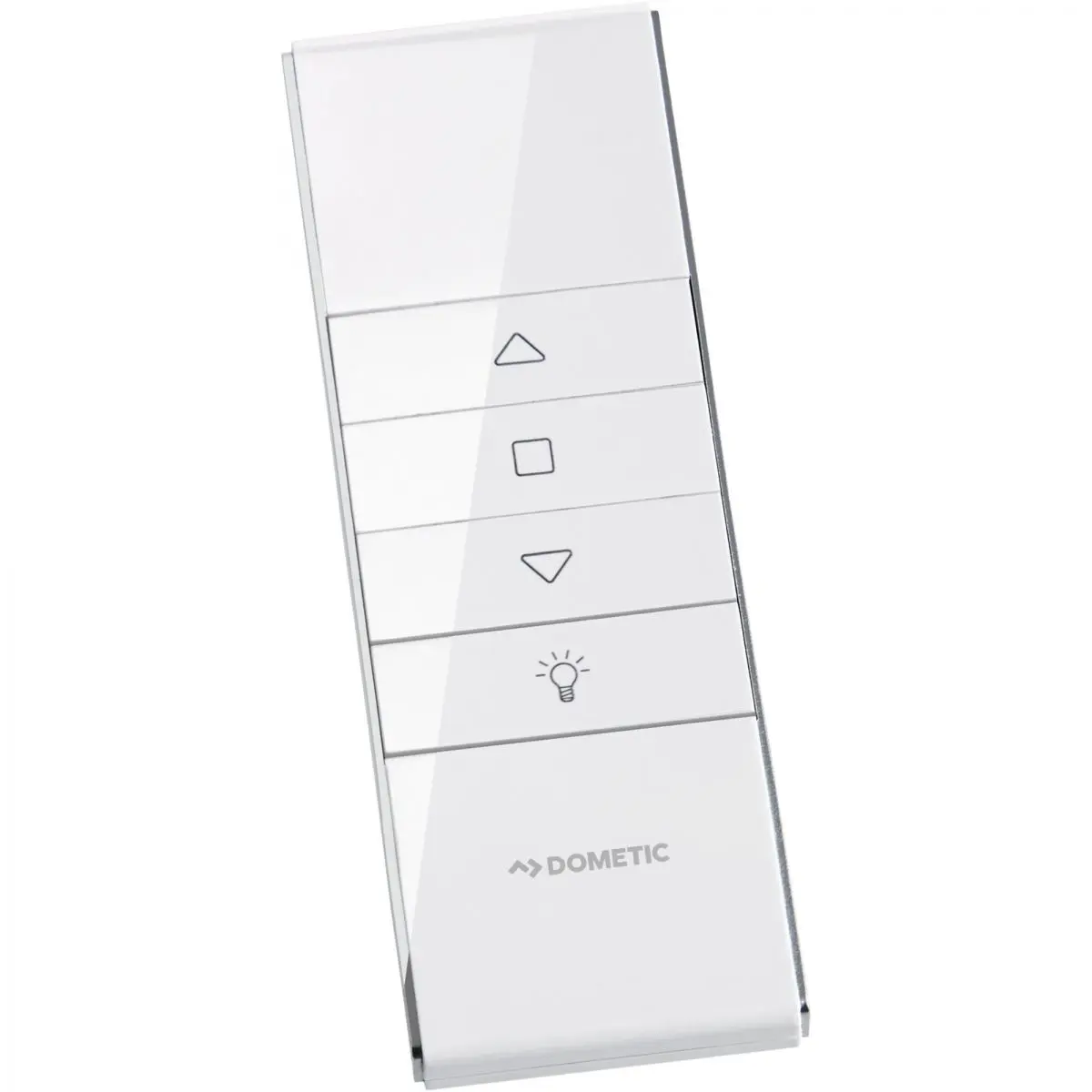 Dometic PW 1500 napellenző motorral, 5,5 x 2,75 m, fehér ház, szürke szövet