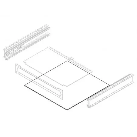 Placă de acoperire sub Thule Slide-Out V19 Ducato 550
