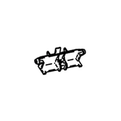 Blocare picior de sprijin pe panoul frontal TO 6300 (atașare la piciorul de sprijin din mijloc)