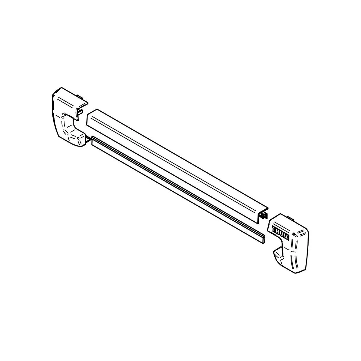 Kryt proti nečistotám Thule Slide-Out V18 550