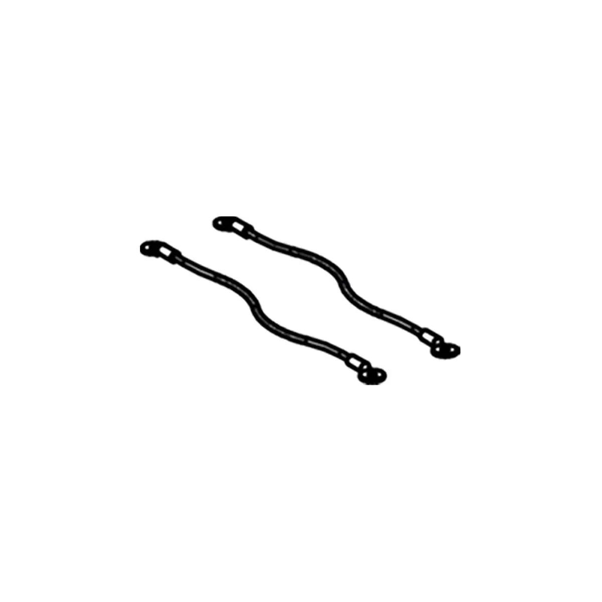 Drahtseil 45 cm fr Neigung fr Caravan Superb SV, 2 Stck