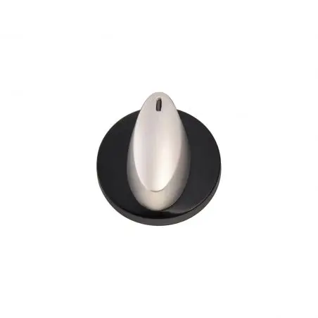 Buton de control negru/crom pentru sobe cu conserve/combinatii FC1336, 1337, 1349, 1350, 1352, - FL 13XX, FL14XX