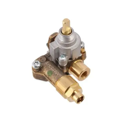 Szögletes gázcsap, új kis égőkhöz (égőfej 4,5 cm) - Dometic kombinációkhoz