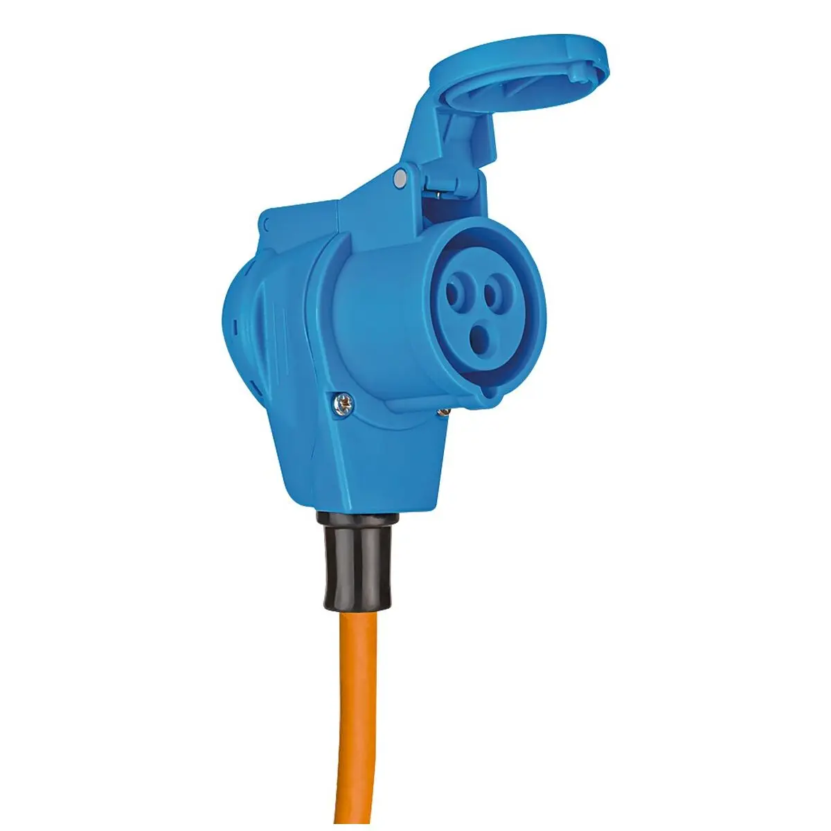 CEE kempingadapter kábel 1,5 m - IP44 1,5 m narancssárga