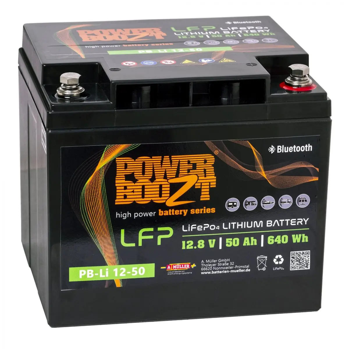 Lítiová batéria Powerboozt - PB-Li 50