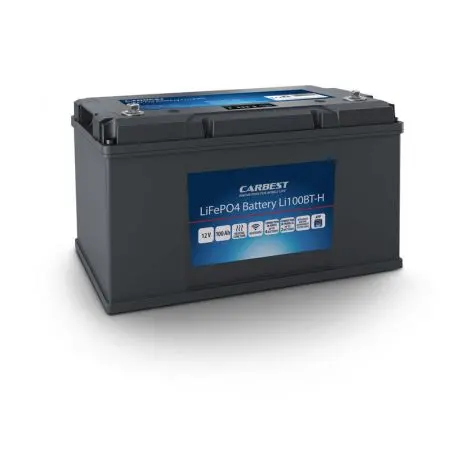 Carbest Li100BT-H Lithium-Batterie mit Bluetooth-Technologie und Heizfunktion