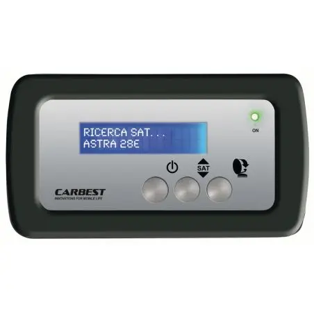 LCD ovládací panel Carbest Comfort "Plus" pre 15 satelitných pozícií