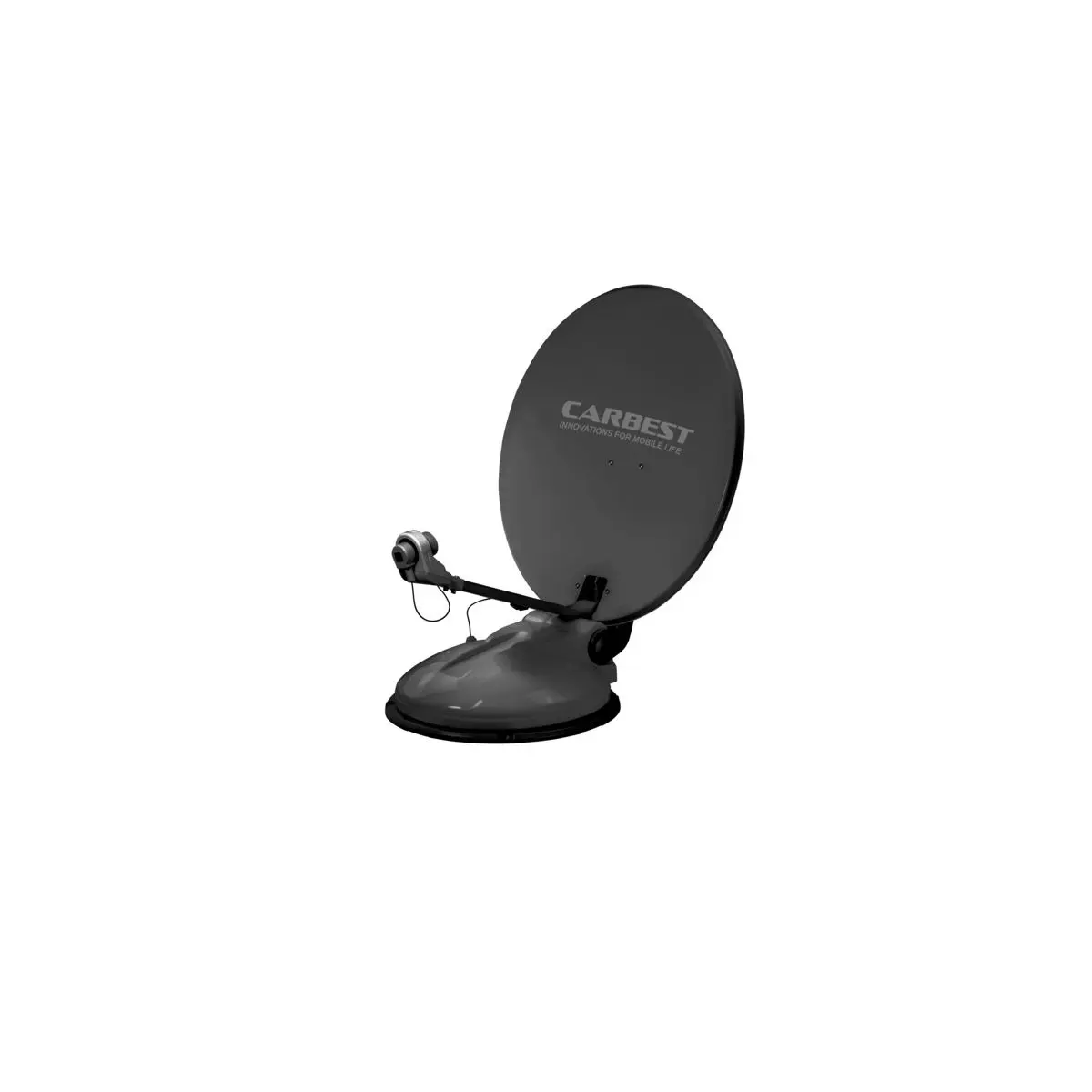 Carbest Travelsat 2 - Satelitný systém 68 cm s Bluetooth - antracitový