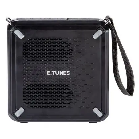 Solárny Bluetooth reproduktor E.Tunes - Solárny BT Music Box s nabíjačkou