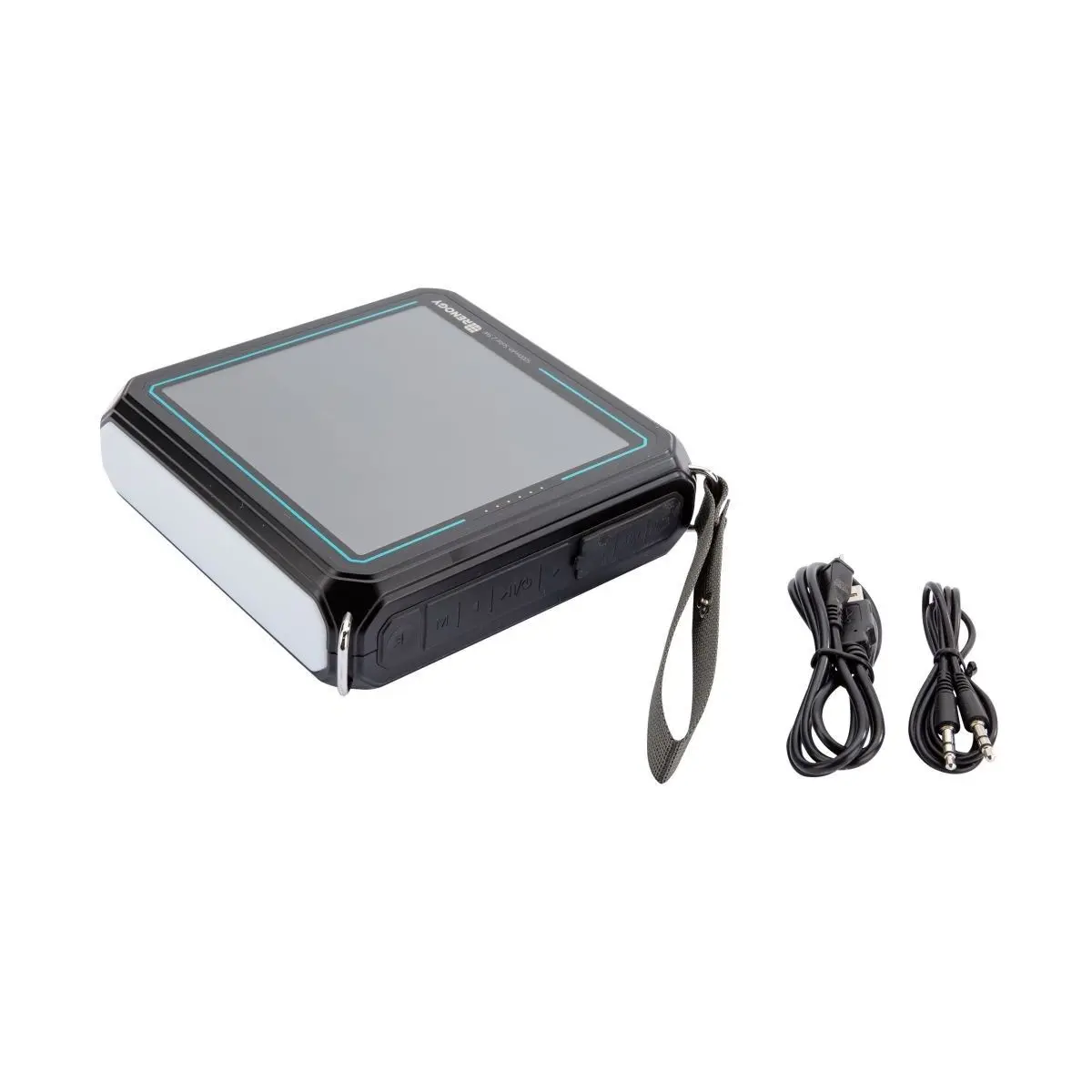 E.Tunes Solar Bluetooth hangszóró - Solar BT Music Box töltővel