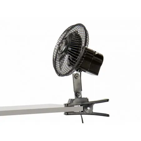 Ventilátor 12 V - oscilačný s držiakom svorky