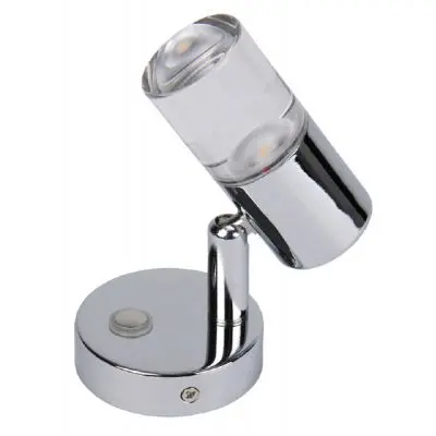 Carbest LED-Spot mit Touch-Schalter und Glasschirm