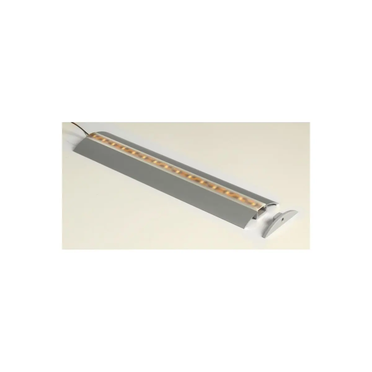 Capac Carbest pentru profil plat LED din aluminiu 2 buc - 829992