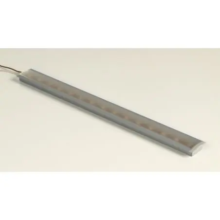 Hliníkový profil Carbest pre LED pásy s dĺžkou 1,5 m plochý