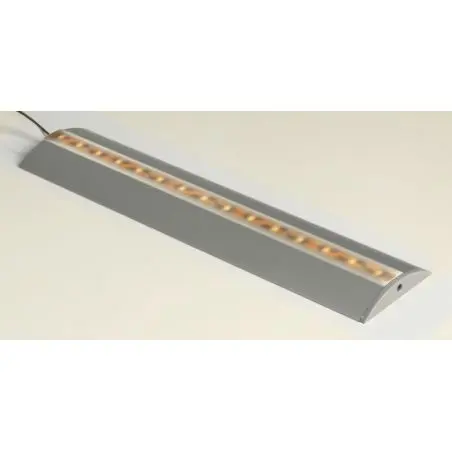 Carbest Auminium-Profil für LED-Bänder Länge 1,5m halbrund