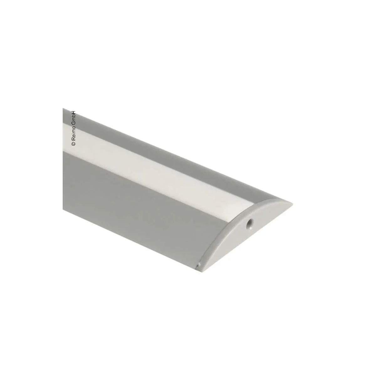 Profil din aluminiu Carbest pentru benzi LED, lungime 1,5m semicircular